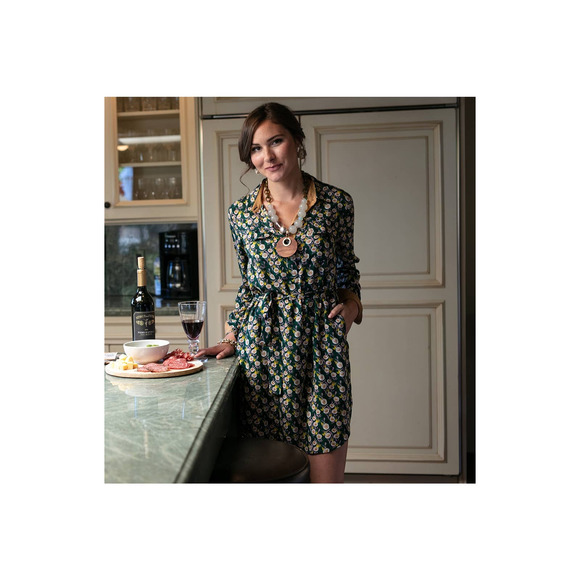 Evy's Tree Dresses & Skirts - Evy's Tree 2X The Amy Shirtdress Dandelion Print